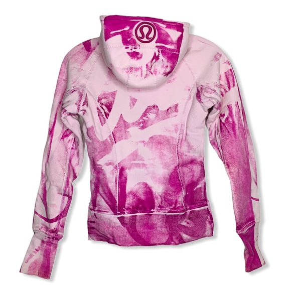 LULULEMON Jacket Special Edition Pink Tie Dye - Picture 2 of 6